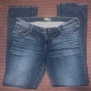 Old navy size 14 long denim jeans